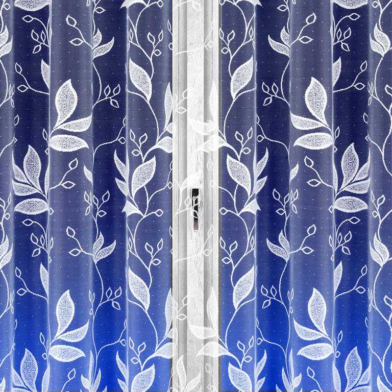 Hotová žakárová záclona JASMÍNA 350 x 160 cm - galéria #1