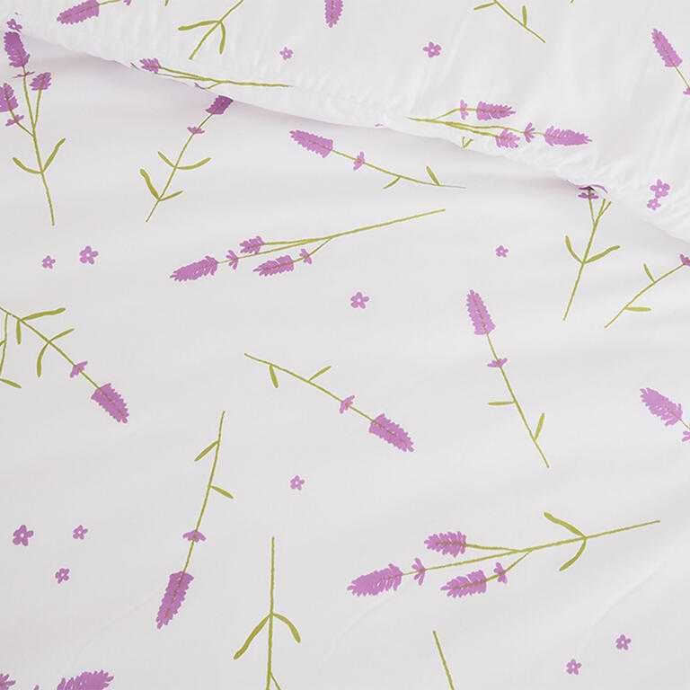 Lenjerie de pat din microfibră LAVANDĂ - galerie #1