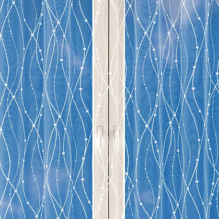 Hotová žakárová záclona PERLA 350 x 160 cm - galerie #1