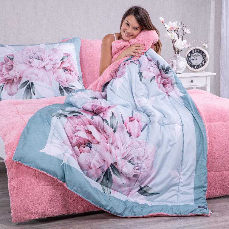 Prošívaná beránková souprava Dual Feel   PLEASURE 3 ks - galerie #1
