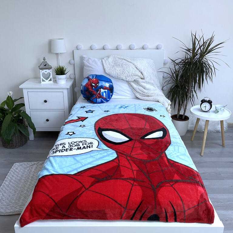 Mikroplyšová deka SPIDERMAN 100 x 150 cm - galerie #1