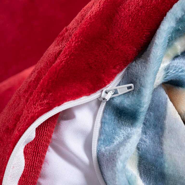 Ložní povlečení z mikroplyše SNĚHULÁK - galerie #6