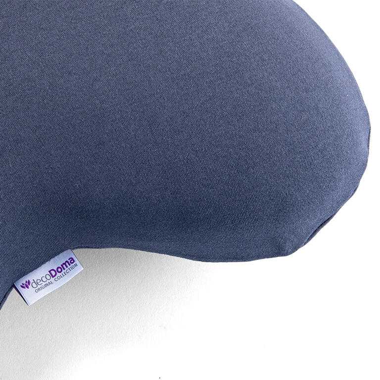Náhradní JERSEY povlak na anatomický polštář motýlek tmavě šedý - galerie #2