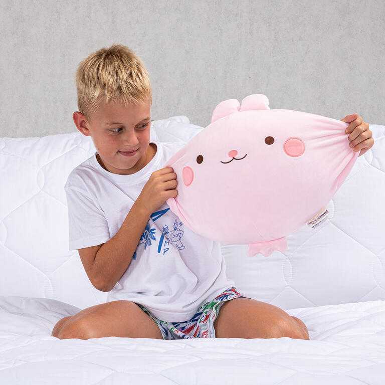 Dětský tvarovatelný squish polštářek KRÁLÍČEK 40 cm - galerie #4