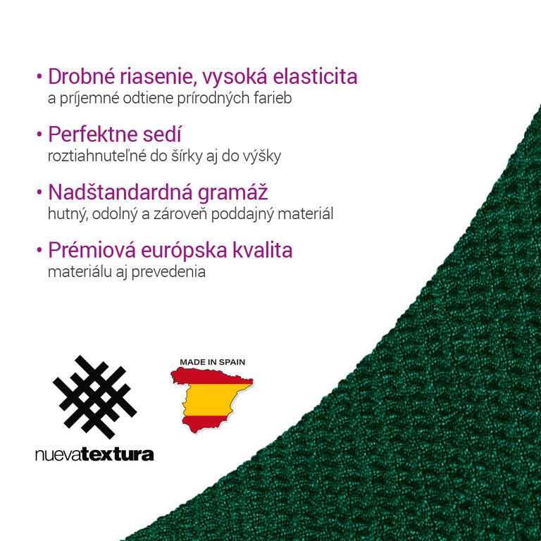 Super strečové poťahy HARMONIA zelená - galéria #4