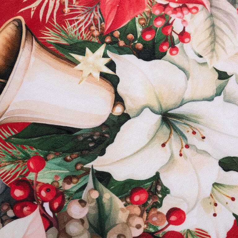 Středový ubrus RED POINSETTIA 85 x 85 cm - galerie #1
