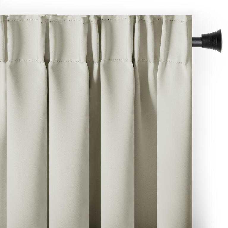 Zatemňovací záves blackout RESTILO krémový 140 x 245 cm - galéria #2