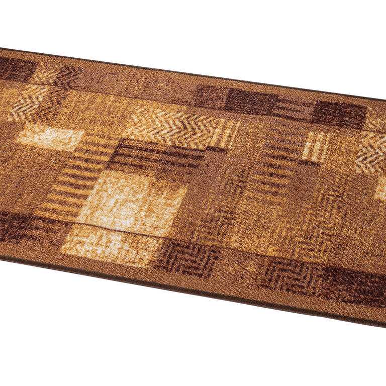Kusový běhoun Patchwork hnědá - galerie #1