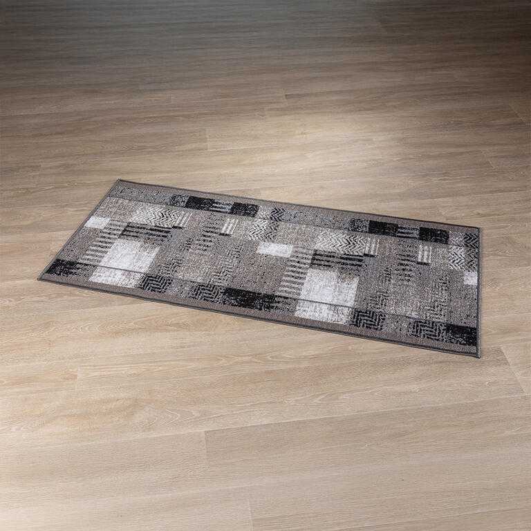 Kusový běhoun Patchwork šedá - galerie #3