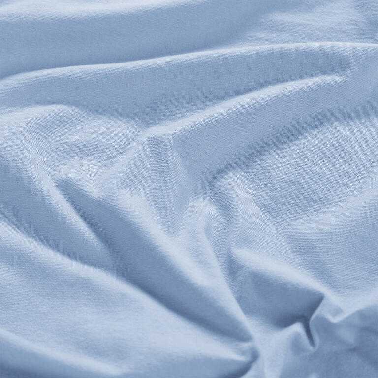 Napínací prostěradlo jersey s elastanem modré - galerie #1