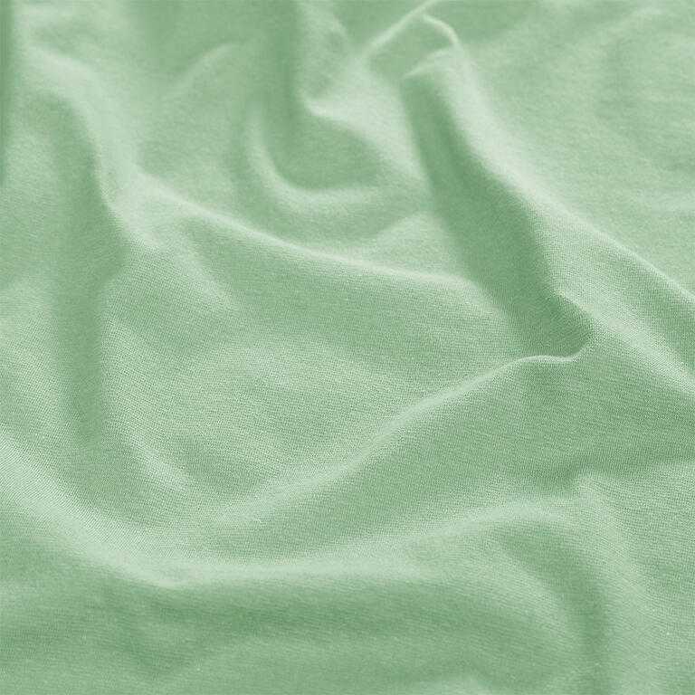 Napínací prostěradlo jersey s elastanem zelené - galerie #1