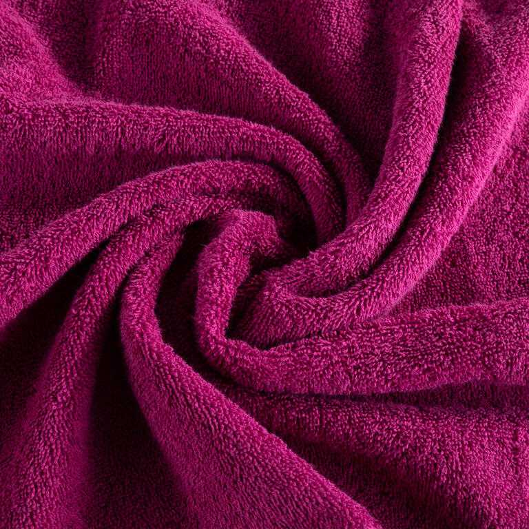 Sada froté ručníků a osušek MELISA smetanová + fuchsiová 4 ks - galerie #1