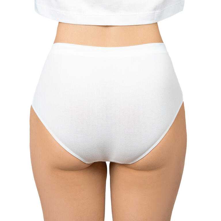 Kalhotky VoXX vysoké dámské BAMBOO SEAMLESS bílá - galerie #2