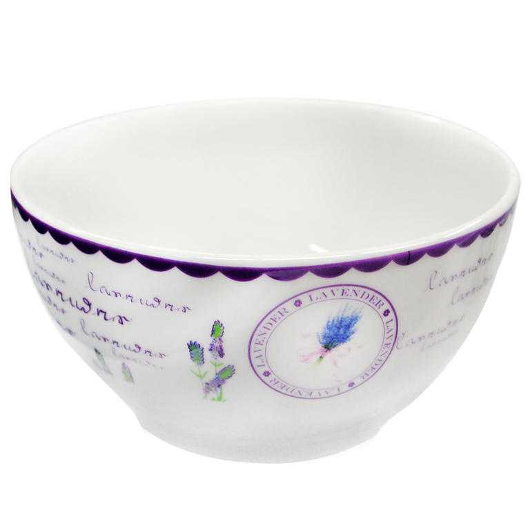Keramická jídelní miska Levandule 14 cm