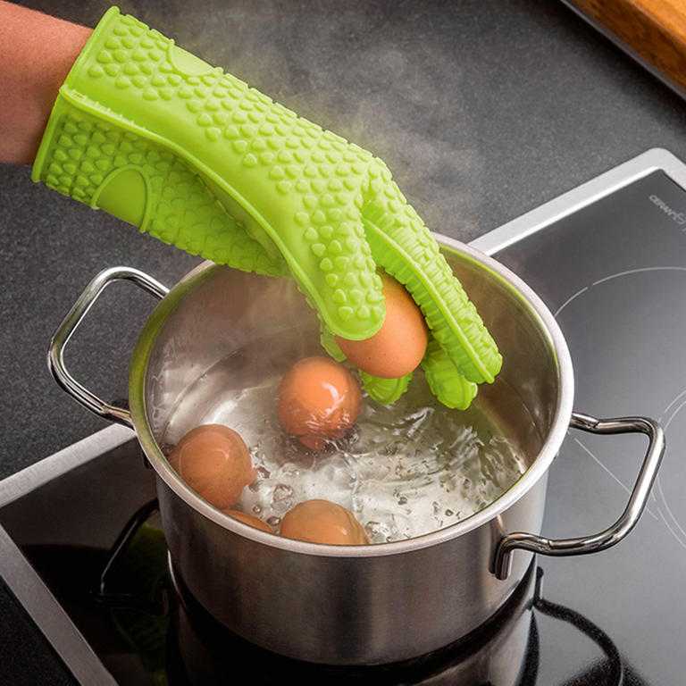 Silikónové rukavice na varenie