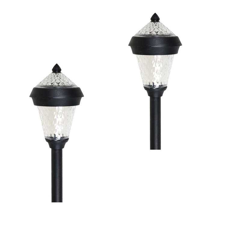 Solárne lampy Crystal sada 2 kusov
