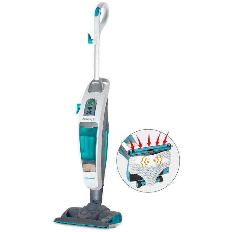 Vysavač a parní čistič PERFECT CLEAN 3 v 1 Concept CP3000