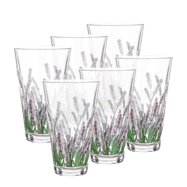 Set de pahare LAVENDER 6 buc