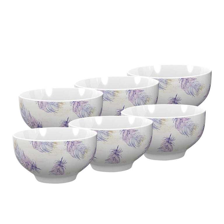 Set boluri din porţelan FEZA, 6 piese