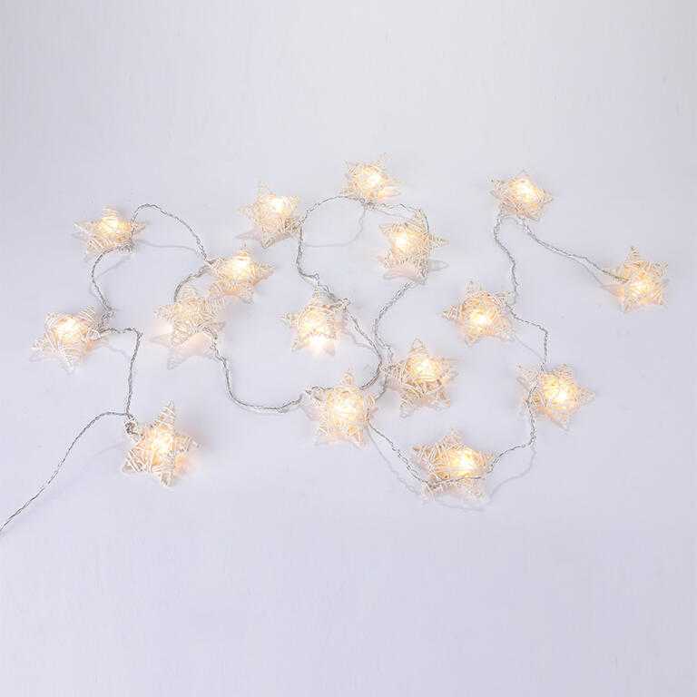 Světelný řetěz HVĚZDY 16 LED, 3 m