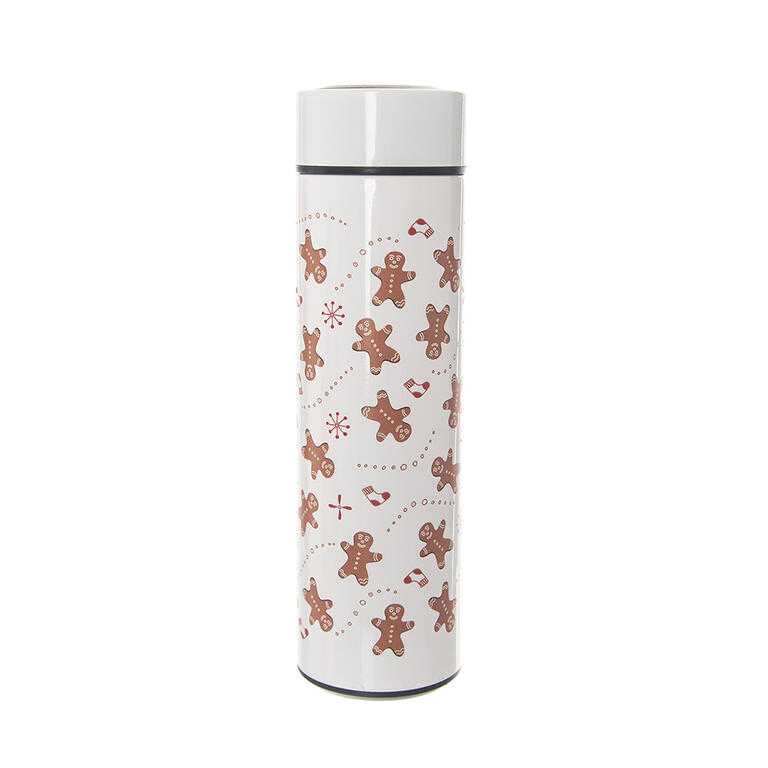 Nerezová termoska so sitkom PERNÍČEK 400 ml