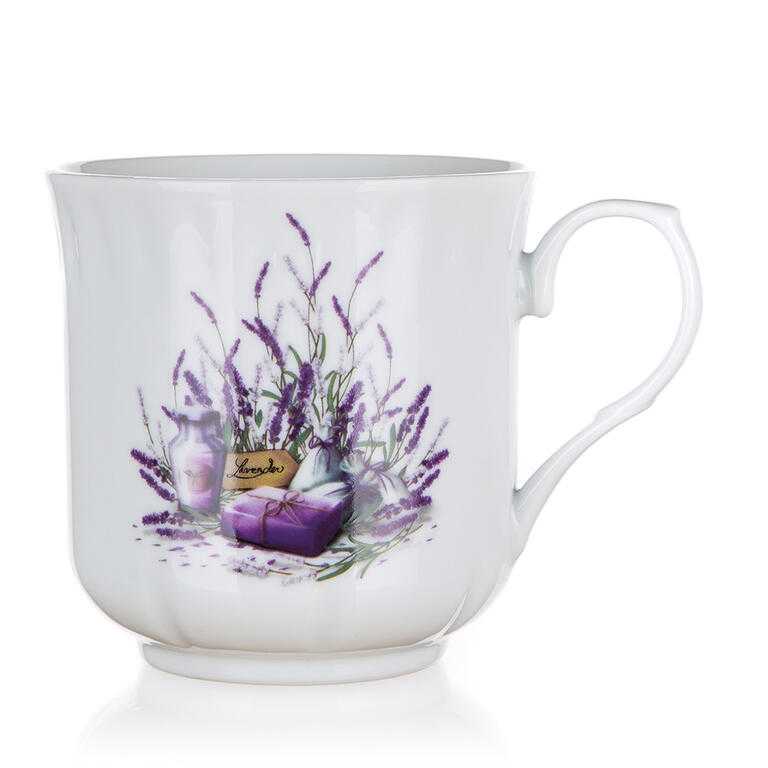 Kubek ceramiczny MAXI LAVENDER 560 ml