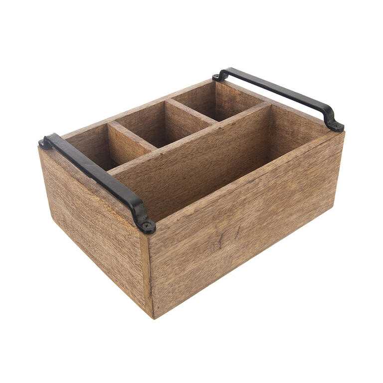 Stojan drevený na koreničky a dochucovadlá MANGO