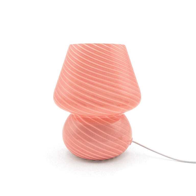 LED stolná lampička ružová