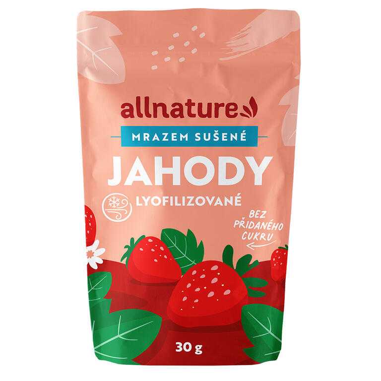 Jahody sušené mrazem 30 g
