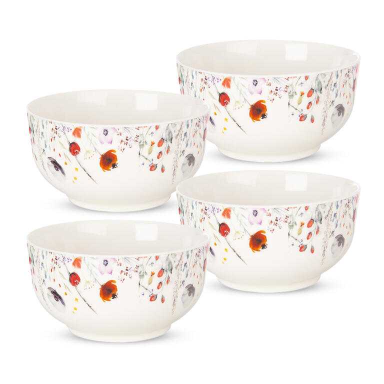 Sada porcelánových misek MÁK 4 ks