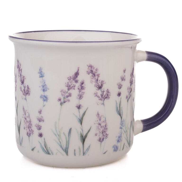 Porcelánový hrnek LEVANDULE 440 ml