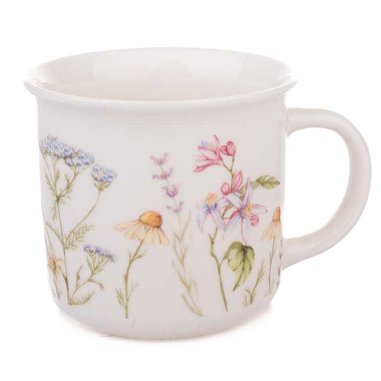 Porcelánový hrnek LUČNÍ KVĚTY 440 ml