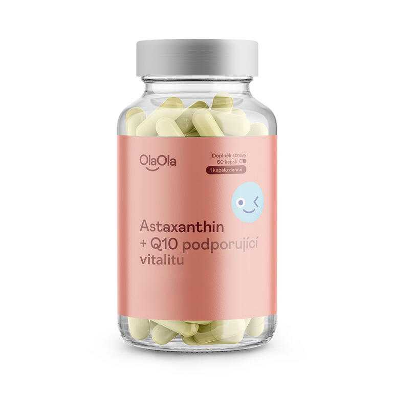Astaxanthin + Q10, 60 kapslí