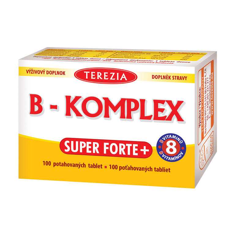 Terezia  B-Komplex Super Forte+ 100 tbl.