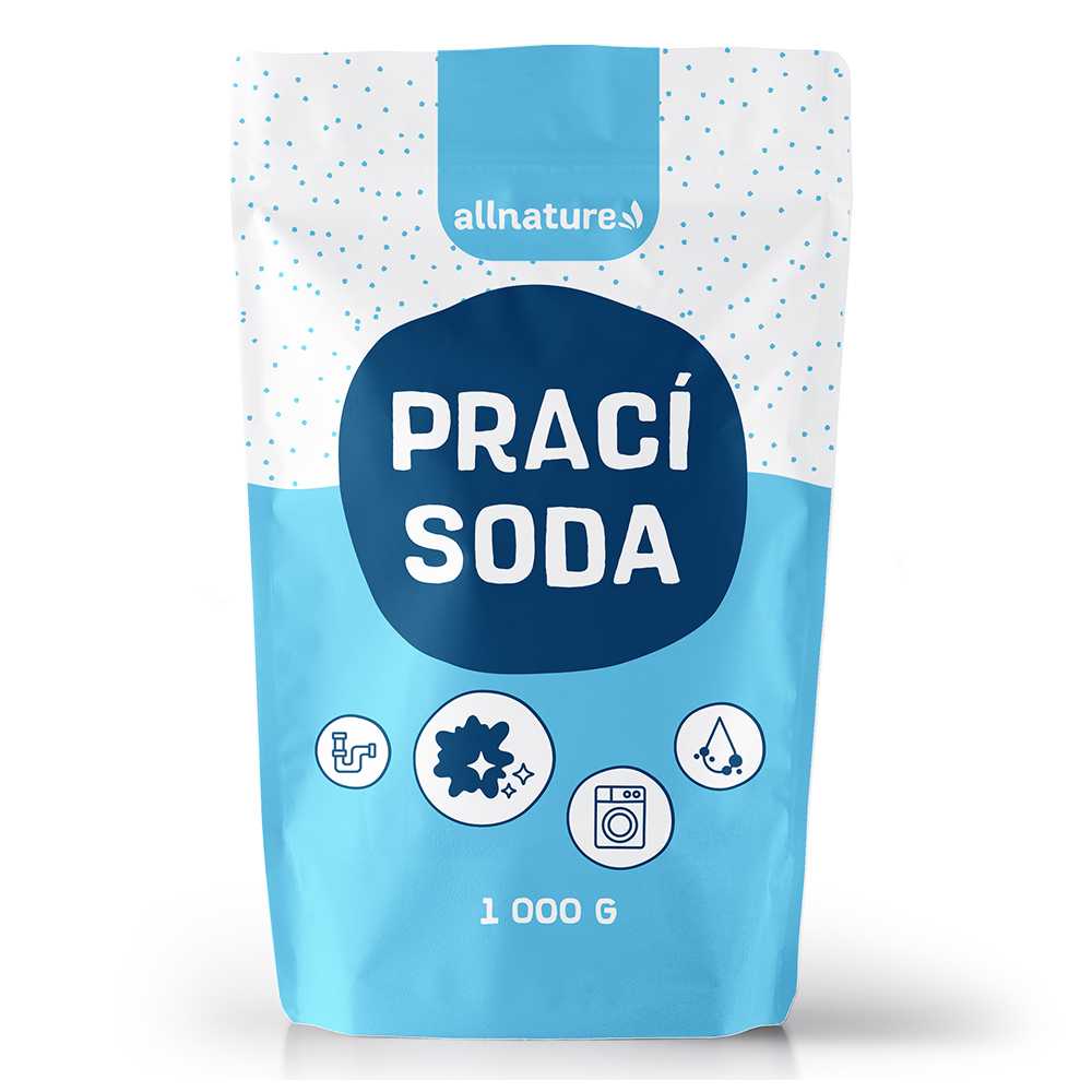 Allnature Prací soda 1000 g