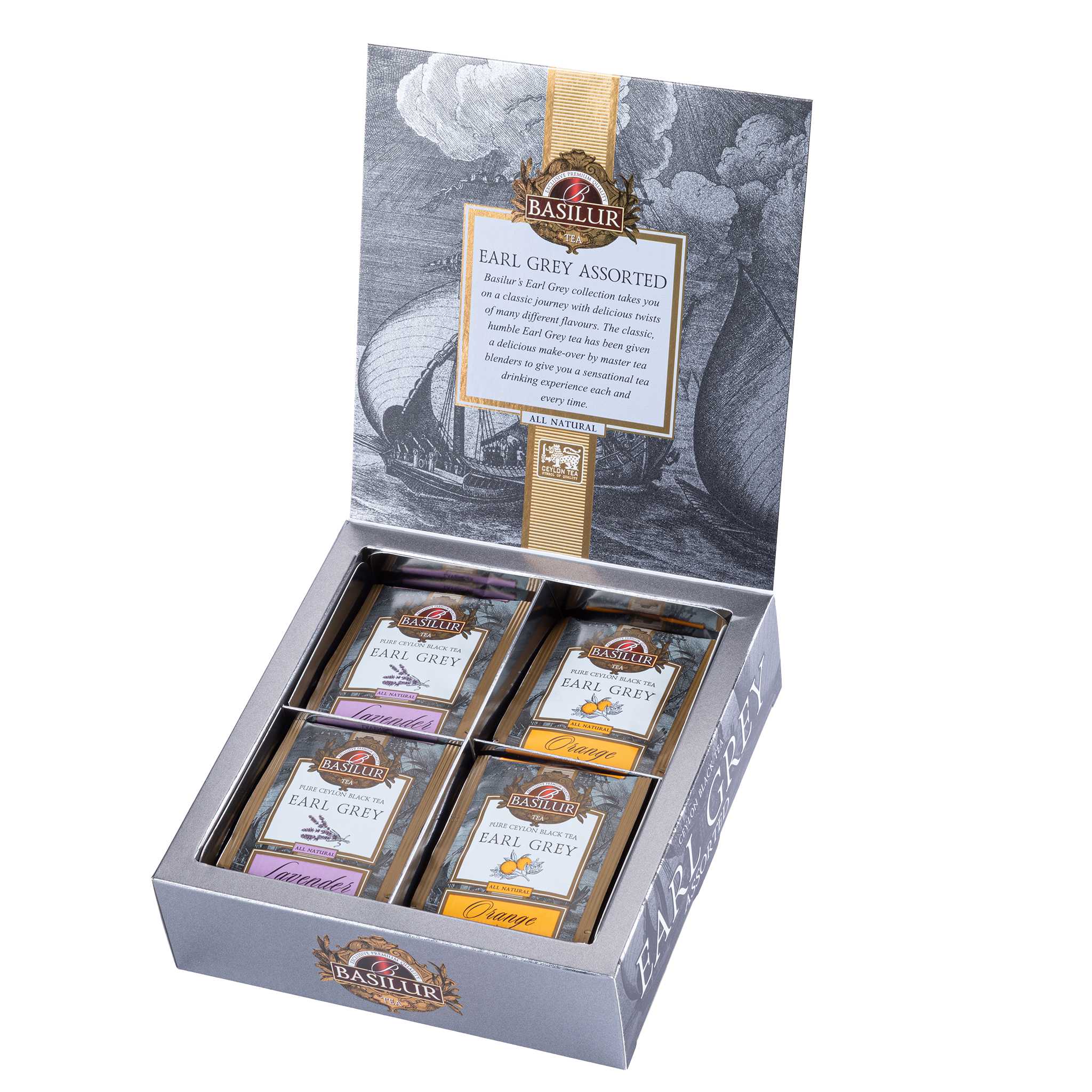 Čaje EARL GREY Assorted kolekce 40 sáčků