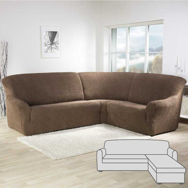 sedačka s otomanem vpravo (š. 210 - 270 cm)