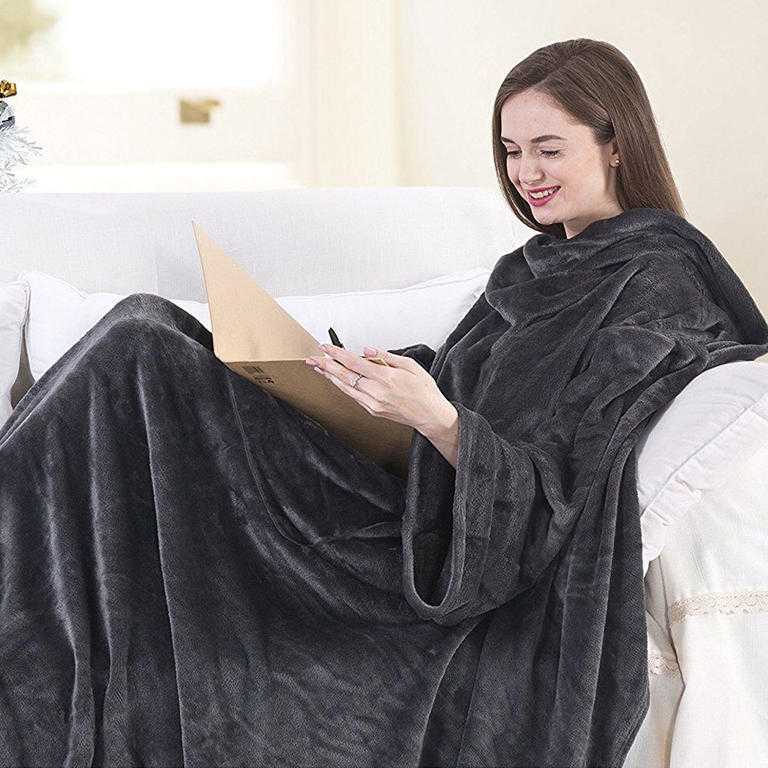 Televizní pytel z mikrovlákna tmavě šedý