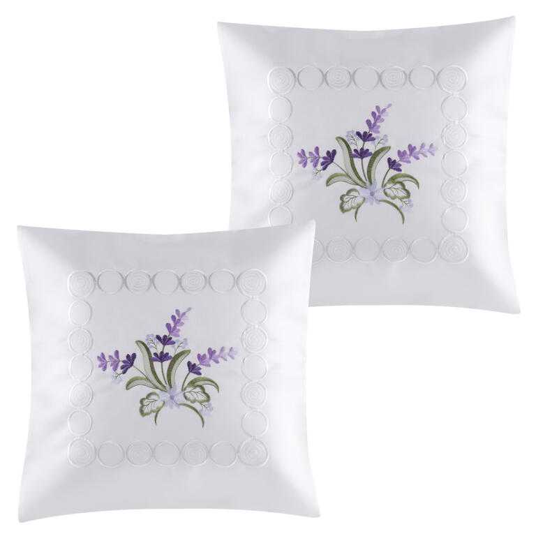 Sada obliečok na vankúšik LEVANDULA 2 ks 40 x 40 cm