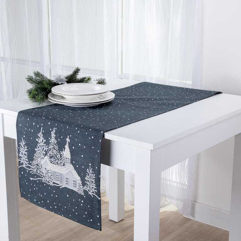Napron de masă Peisaj 40 x 160 cm