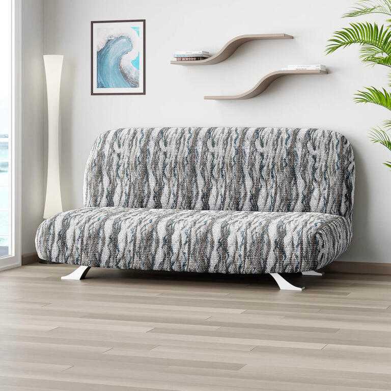dvojkřeslo s dřevěnými rukojeťmi (š. 80 - 140 cm)