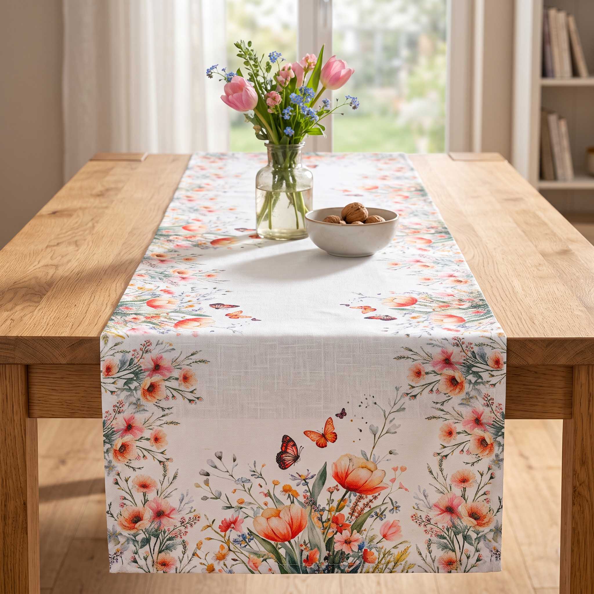 Běhoun s potiskem SVĚŽÍ LOUKA 40 x 110 cm