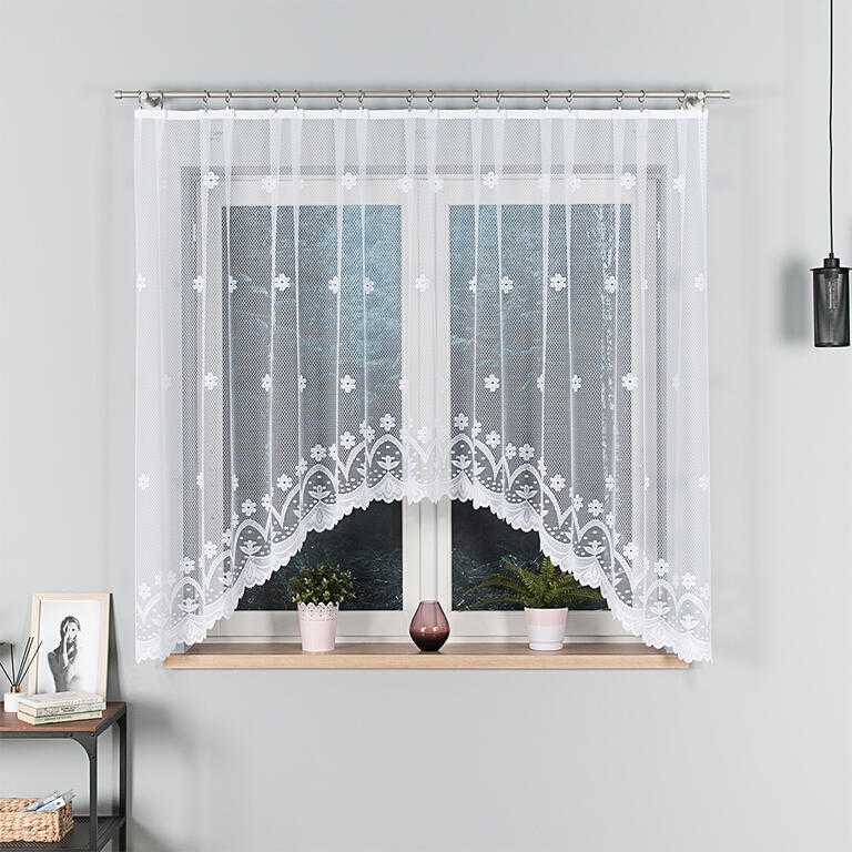 Žakárová záclona FLORENTYNA 330 x 140 cm