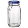Pojemnik ze szkła z klipową zakrętką 1,5 l