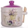 Keramická dóza s lyžičkou Lavender, BANQUET