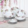 Porcelánová sada talířů BEAUTY 18 ks