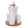 Porcelánová dochucovacia súprava BAMBU 4 + 1