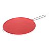Ochranné silikonové síto na pánve RED 28 cm