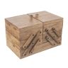 Rozkládací dřevěný box na šití MANGO