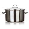 Smaltovaný hrnec s poklicí METALLIC Black